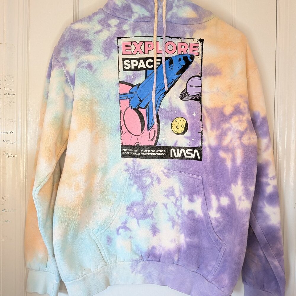 Hyper Space NASA Tie Dyed Hoodie